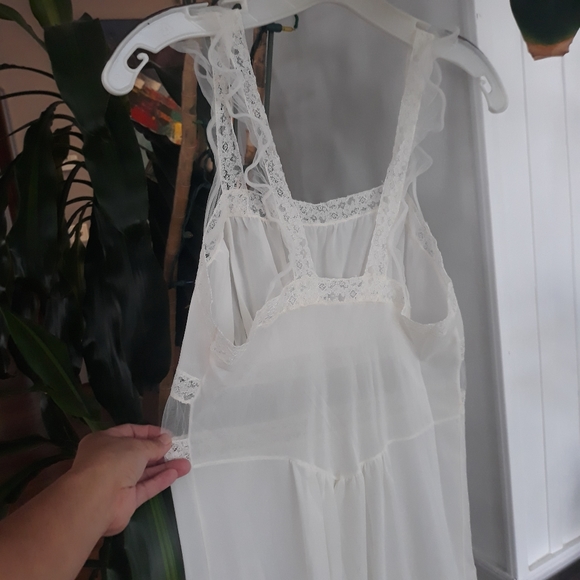 1940's rhythm lingerie nylon night gown - Picture 5 of 9